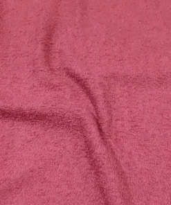 Tecido Atoalhado Pimenta Rosa 100% Algodão 286g/m² - 0,5m x 1,40m